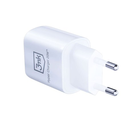 3mk Hyper Charger - Ładowarka sieciowa USB-A QC 3.0 + USB-C PD 20W (Biały) 3mk Hyper Charger - Ładowarka sieciowa USB-A QC 3.0 + USB-C PD 20W (Biały)