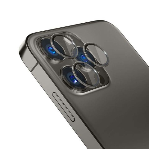 3mk Lens Protection Pro - Szkło na obiektyw aparatu iPhone 15 Pro (Grafitowy) 3mk Lens Protection Pro - Szkło na obiektyw aparatu iPhone 15 Pro (Grafitowy)