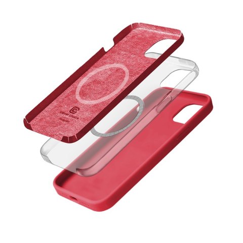 Crong Color Cover Magnetic - Etui iPhone 15 Plus MagSafe (różowy) Crong Color Cover Magnetic - Etui iPhone 15 Plus MagSafe (różowy)