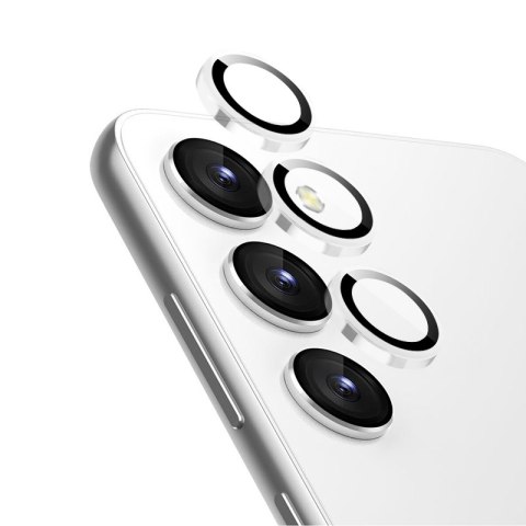 Crong Lens Ring - Szkło hartowane na obiektyw aparatu Samsung Galaxy S24 (przezroczysty) Crong Lens Ring - Szkło hartowane na obiektyw aparatu Samsung Galaxy S24 (przezroczysty)