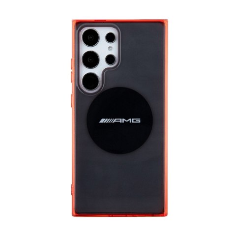 AMG Transparent Bicolor MagSafe - Etui Samsung Galaxy S24 Ultra (czarny)