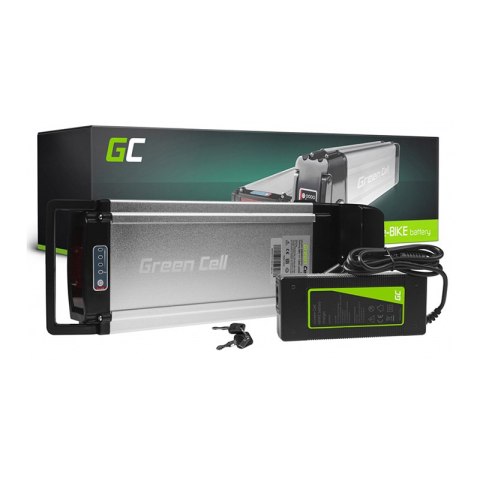 Green Cell - Bateria do roweru elektrycznego E-Bike z ładowarką 36V 12Ah 432Wh Li-Ion RCA Green Cell - Bateria do roweru elektrycznego E-Bike z ładowarką 36V 12Ah 432Wh Li-Ion RCA