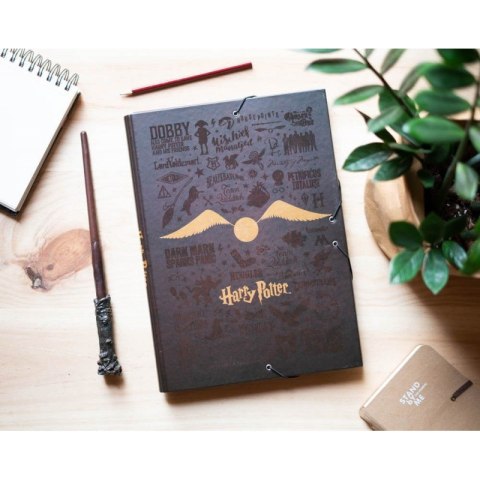Harry Potter - Folder / teczka z gumką A4 (24 x 34 cm) Harry Potter - Folder / teczka z gumką A4 (24 x 34 cm)