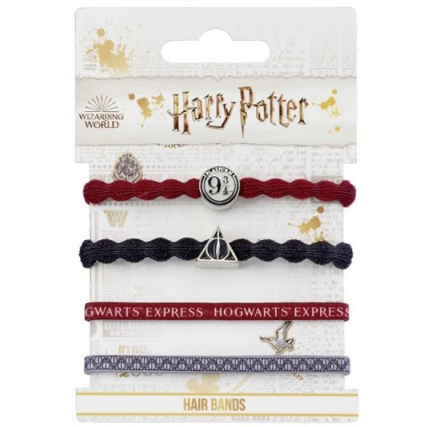 Harry Potter - Zestaw gumek do włosów 4 szt. Harry Potter - Zestaw gumek do włosów 4 szt.