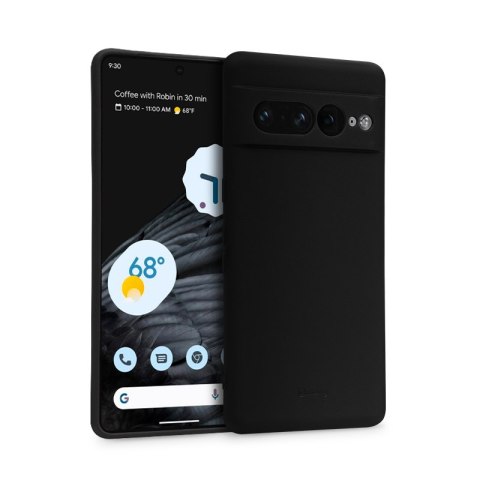 Crong Color Cover - Etui Google Pixel 7 Pro (czarny) Crong Color Cover - Etui Google Pixel 7 Pro (czarny)