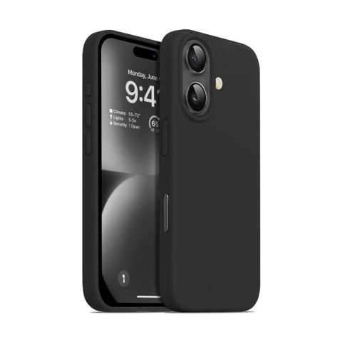 Crong Color Cover - Etui iPhone 16 (czarny) Crong Color Cover - Etui iPhone 16 (czarny)