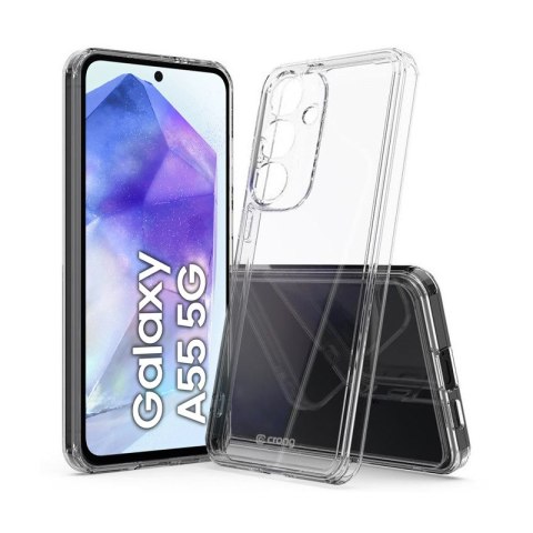 Crong Crystal Shield Cover - Etui Samsung Galaxy A55 5G (przezroczysty) Crong Crystal Shield Cover - Etui Samsung Galaxy A55 5G (przezroczysty)