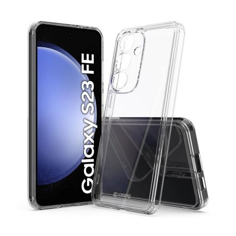 Crong Crystal Shield Cover - Etui Samsung Galaxy S23 FE (przezroczysty) Crong Crystal Shield Cover - Etui Samsung Galaxy S23 FE (przezroczysty)