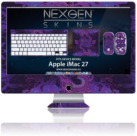 Nexgen Skins - Zestaw skórek na obudowę z efektem 3D iMac 27" (Serpentine 3D) Nexgen Skins - Zestaw skórek na obudowę z efektem 3D iMac 27" (Serpentine 3D)