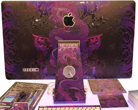 Nexgen Skins - Zestaw skórek na obudowę z efektem 3D iMac 27" (Serpentine 3D) Nexgen Skins - Zestaw skórek na obudowę z efektem 3D iMac 27" (Serpentine 3D)
