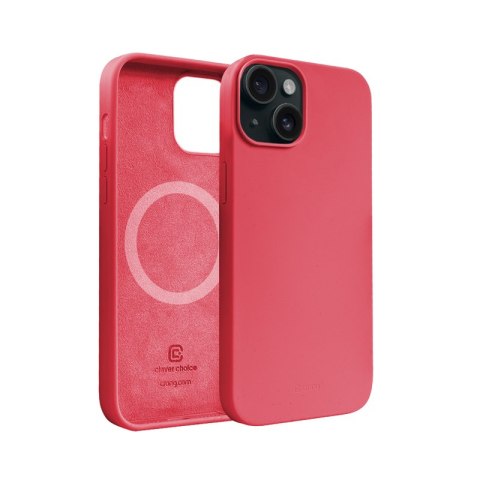 Crong Color Cover Magnetic - Etui iPhone 15 MagSafe (różowy) Crong Color Cover Magnetic - Etui iPhone 15 MagSafe (różowy)