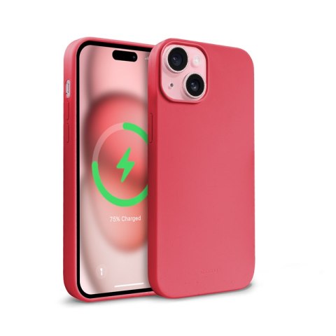 Crong Color Cover Magnetic - Etui iPhone 15 MagSafe (różowy) Crong Color Cover Magnetic - Etui iPhone 15 MagSafe (różowy)