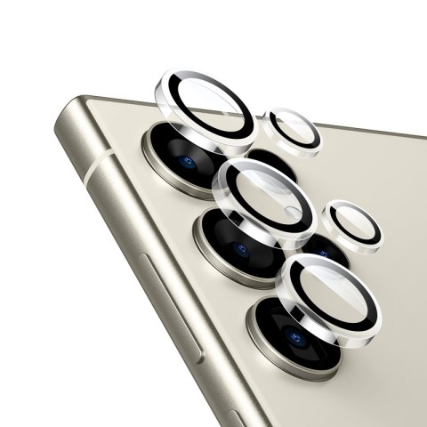Crong Lens Ring - Szkło hartowane na obiektyw aparatu Samsung Galaxy S24 Ultra (przezroczysty) Crong Lens Ring - Szkło hartowane na obiektyw aparatu Samsung Galaxy S24 Ultra (przezroczysty)