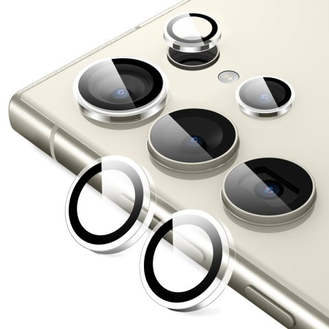 Crong Lens Ring - Szkło hartowane na obiektyw aparatu Samsung Galaxy S24 Ultra (przezroczysty) Crong Lens Ring - Szkło hartowane na obiektyw aparatu Samsung Galaxy S24 Ultra (przezroczysty)
