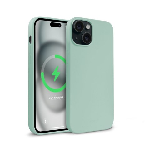 Crong Color Cover Magnetic - Etui iPhone 15 MagSafe (miętowy) Crong Color Cover Magnetic - Etui iPhone 15 MagSafe (miętowy)