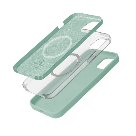 Crong Color Cover Magnetic - Etui iPhone 15 MagSafe (miętowy) Crong Color Cover Magnetic - Etui iPhone 15 MagSafe (miętowy)