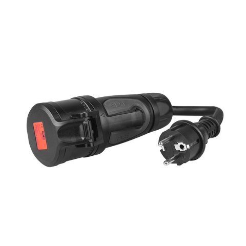 Green Cell - Przejściówka Schuko 230V do Adapter Siłowy Czerwony CEE 16A 400V 5P Green Cell - Przejściówka Schuko 230V do Adapter Siłowy Czerwony CEE 16A 400V 5P