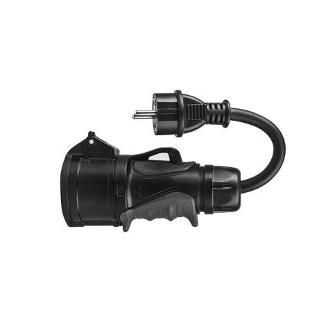 Green Cell - Przejściówka Schuko 230V do Adapter Siłowy Czerwony CEE 16A 400V 5P Green Cell - Przejściówka Schuko 230V do Adapter Siłowy Czerwony CEE 16A 400V 5P