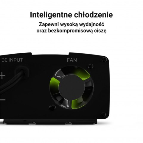 Green Cell - Przetwornica napięcia Inwerter 12V na 230V 150W/300W Czysta sinusoida Green Cell - Przetwornica napięcia Inwerter 12V na 230V 150W/300W Czysta sinusoida
