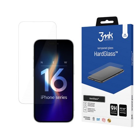 3mk HardGlass - Szkło hartowane do iPhone 16 Pro 3mk HardGlass - Szkło hartowane do iPhone 16 Pro