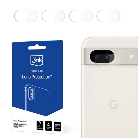 3mk Lens Protection - Szkło na obiektyw aparatu Google Pixel 8A (4 zestawy) 3mk Lens Protection - Szkło na obiektyw aparatu Google Pixel 8A (4 zestawy)