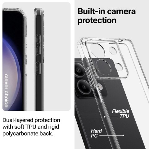 Crong Crystal Shield Cover - Etui Samsung Galaxy A15 5G (przezroczysty) Crong Crystal Shield Cover - Etui Samsung Galaxy A15 5G (przezroczysty)
