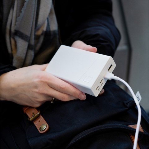 Green Cell PowerPlay20s - Power Bank 20000 mAh z szybkim ładowaniem USB-A QuickCharge 3.0 oraz 2x USB-C Power Delivery 22.5W (bi Green Cell PowerPlay20s - Power Bank 20000 mAh z szybkim ładowaniem USB-A QuickCharge 3.0 oraz 2x USB-C Power Delivery 22.5W (bi