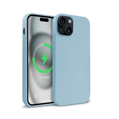 Crong Color Cover Magnetic - Etui iPhone 15 MagSafe (niebieski) Crong Color Cover Magnetic - Etui iPhone 15 MagSafe (niebieski)
