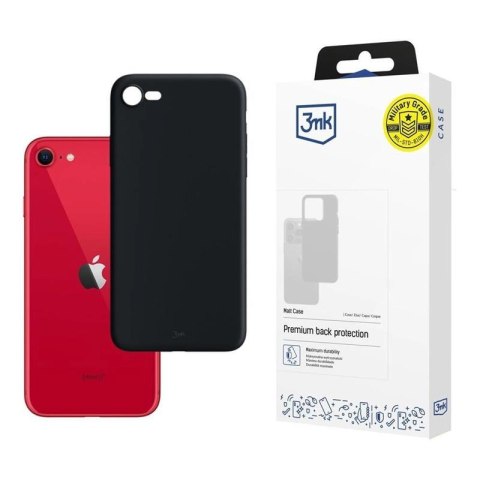 3mk Matt Case - Etui do Apple iPhone SE 2020 / 2022 (Czarny) 3mk Matt Case - Etui do Apple iPhone SE 2020 / 2022 (Czarny)