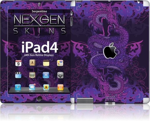 Nexgen Skins - Zestaw skórek na obudowę z efektem 3D iPad 2/3/4 (Serpentine 3D) Nexgen Skins - Zestaw skórek na obudowę z efektem 3D iPad 2/3/4 (Serpentine 3D)