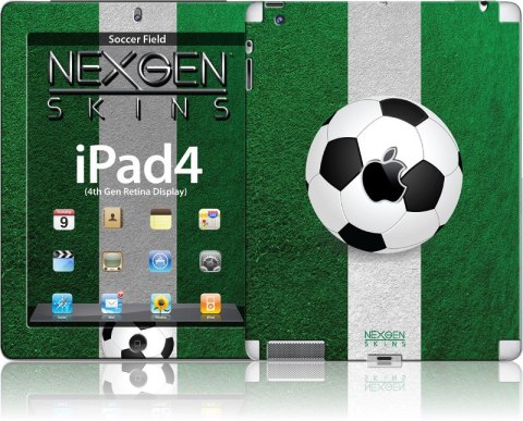 Nexgen Skins - Zestaw skórek na obudowę z efektem 3D iPad 2/3/4 (Soccer Field 3D) Nexgen Skins - Zestaw skórek na obudowę z efektem 3D iPad 2/3/4 (Soccer Field 3D)