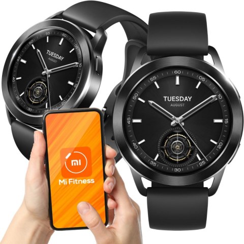 Smartwatch Xiaomi Watch S3 czarny Smartwatch Xiaomi Watch S3 czarny