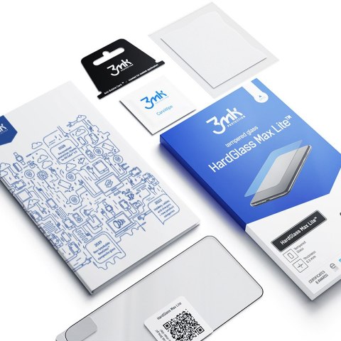 3mk HardGlass Max Lite - Szkło hartowane do iPhone 13 / iPhone 13 Pro (Czarny) 3mk HardGlass Max Lite - Szkło hartowane do iPhone 13 / iPhone 13 Pro (Czarny)