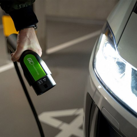 Green Cell - Kabel GC EV Type 2 7.2kW 5m do ładowania Tesla Model 3 / S / X, Leaf, i3, ID.3, e-208, e-Up!, Citigo iV, Kona Green Cell - Kabel GC EV Type 2 7.2kW 5m do ładowania Tesla Model 3 / S / X, Leaf, i3, ID.3, e-208, e-Up!, Citigo iV, Kona