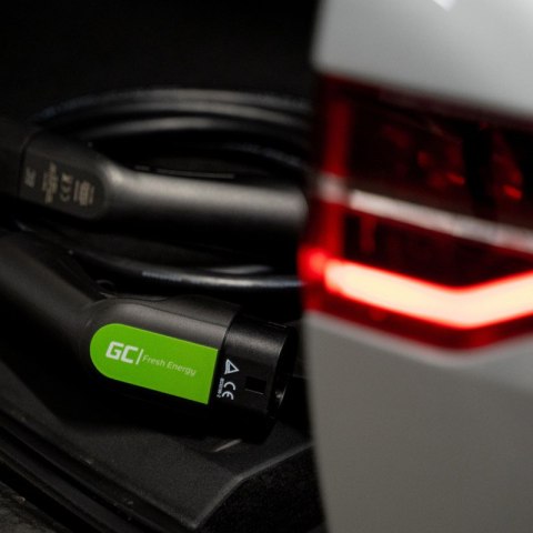 Green Cell - Kabel GC EV Type 2 7.2kW 5m do ładowania Tesla Model 3 / S / X, Leaf, i3, ID.3, e-208, e-Up!, Citigo iV, Kona Green Cell - Kabel GC EV Type 2 7.2kW 5m do ładowania Tesla Model 3 / S / X, Leaf, i3, ID.3, e-208, e-Up!, Citigo iV, Kona