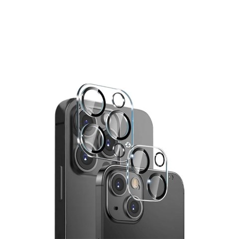 Crong Lens Shield - Szkło na aparat i obiektyw iPhone 14 Pro / iPhone 14 Pro Max Crong Lens Shield - Szkło na aparat i obiektyw iPhone 14 Pro / iPhone 14 Pro Max