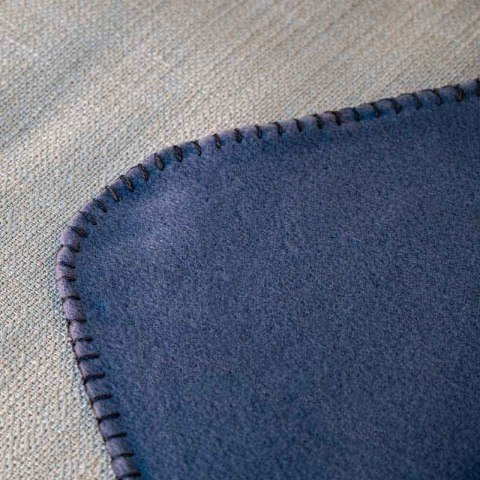 Koc polarowy 170x130 cm (niebieski) Koc polarowy 170x130 cm (niebieski)