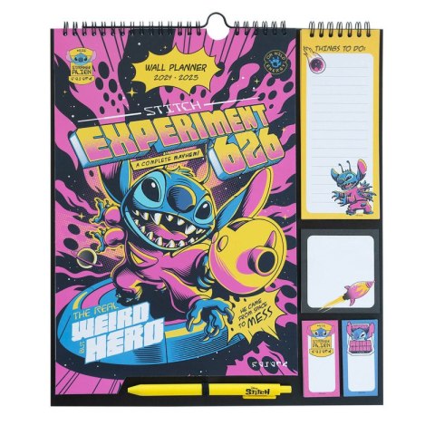 Disney Stitch - Kalendarz ścienny / Planner 2024/2025 Disney Stitch - Kalendarz ścienny / Planner 2024/2025