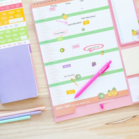 Pusheen - Kalendarz ścienny / Planner 2024/2025 Pusheen - Kalendarz ścienny / Planner 2024/2025