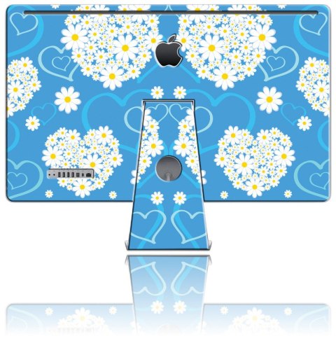 Nexgen Skins - Zestaw skórek na obudowę z efektem 3D iMac 27" (Hearts and Daisies 3D) Nexgen Skins - Zestaw skórek na obudowę z efektem 3D iMac 27" (Hearts and Daisies 3D)