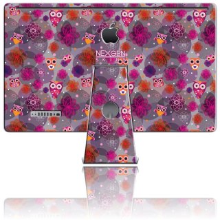Nexgen Skins - Zestaw skórek na obudowę z efektem 3D iMac 27" (Owlettes 3D)