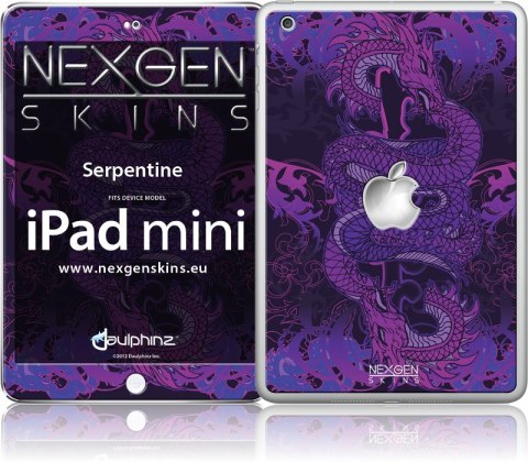 Nexgen Skins - Zestaw skórek na obudowę z efektem 3D iPad mini (Serpentine 3D) Nexgen Skins - Zestaw skórek na obudowę z efektem 3D iPad mini (Serpentine 3D)