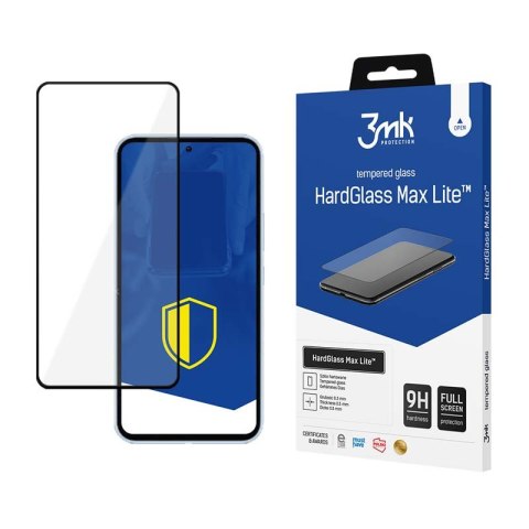 3mk HardGlass Max Lite - Szkło hartowane do Samsung Galaxy S24 FE (Czarny) 3mk HardGlass Max Lite - Szkło hartowane do Samsung Galaxy S24 FE (Czarny)