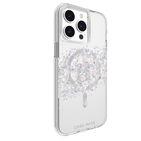 Case-Mate Karat MagSafe - Etui iPhone 15 Pro Max zdobione masą perłową (A Touch of Pearl)