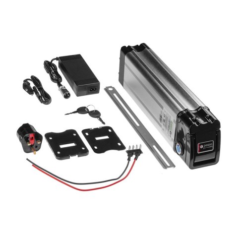 Green Cell - Bateria GC Silverfish do roweru elektrycznego E-Bike z ładowarką 36V 15Ah 540Wh Li-Ion XLR 3 PIN Green Cell - Bateria GC Silverfish do roweru elektrycznego E-Bike z ładowarką 36V 15Ah 540Wh Li-Ion XLR 3 PIN