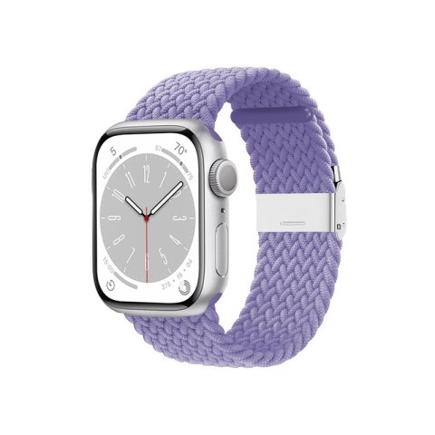Crong Wave Band - Pleciony pasek do Apple Watch 38/40/41/42 mm (fioletowy) Crong Wave Band - Pleciony pasek do Apple Watch 38/40/41/42 mm (fioletowy)