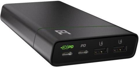 POWERBANK Green Cell PowerPlay Ultra 26800mAh SZYBKIE ŁADOWANIE 128W 2x USB-C PD 2x USB-A UC POWERBANK Green Cell PowerPlay Ultra 26800mAh SZYBKIE ŁADOWANIE 128W 2x USB-C PD 2x USB-A UC