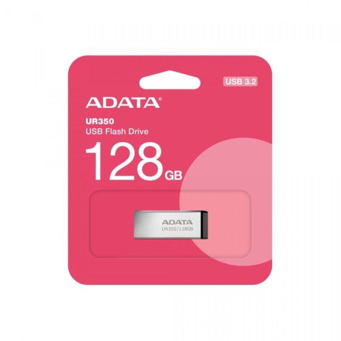 Adata Pendrive UR350 128GB USB3.2 Gen1 Metal czarny ADATA Adata Pendrive UR350 128GB USB3.2 Gen1 Metal czarny ADATA