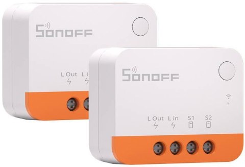 Inteligentny przełącznik ZigBee Sonoff ZBMINIL2 2 szt. SONOFF Inteligentny przełącznik ZigBee Sonoff ZBMINIL2 2 szt. SONOFF