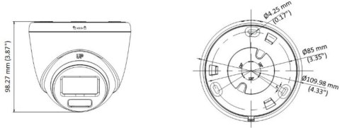 KAMERA 4W1 HIKVISION DS-2CE72KF3T-LE(2.8mm)(O-STD) HIKVISION